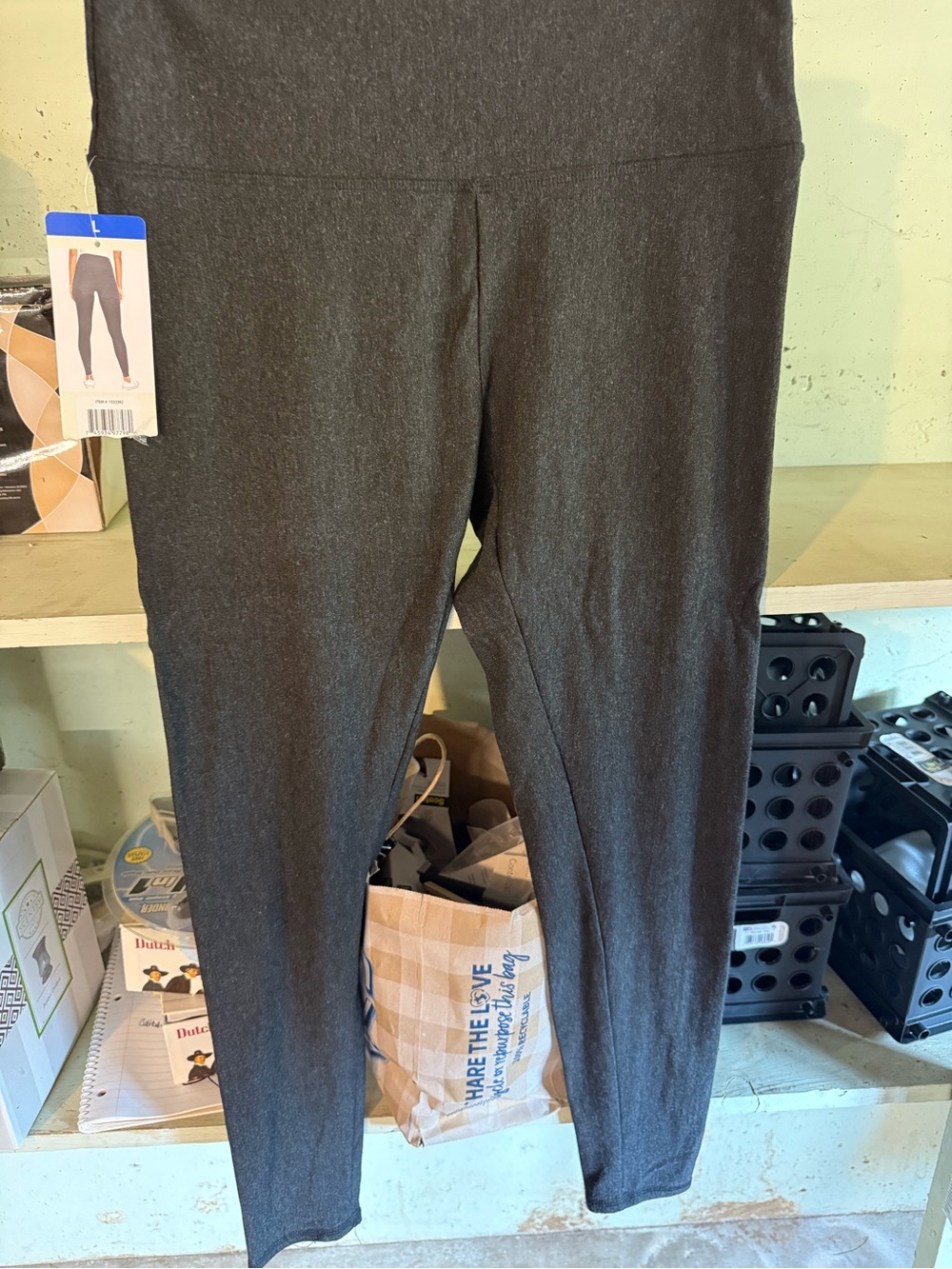 Gray Women’s Leggings - Unbranded Comfortable Stretch Bottoms
